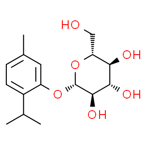 Thymol-beta-D-glucopyranoside - CAS:20772-23-0 - Naturewill ...