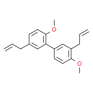 1-methoxy-4-(2-methoxy-5-prop-2-enyl-phenyl)-2-prop-2-enyl-benzene ...